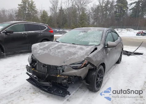 2017 Toyota Corolla Le from USA, damaged, VIN 2T1BURHE0HC826379